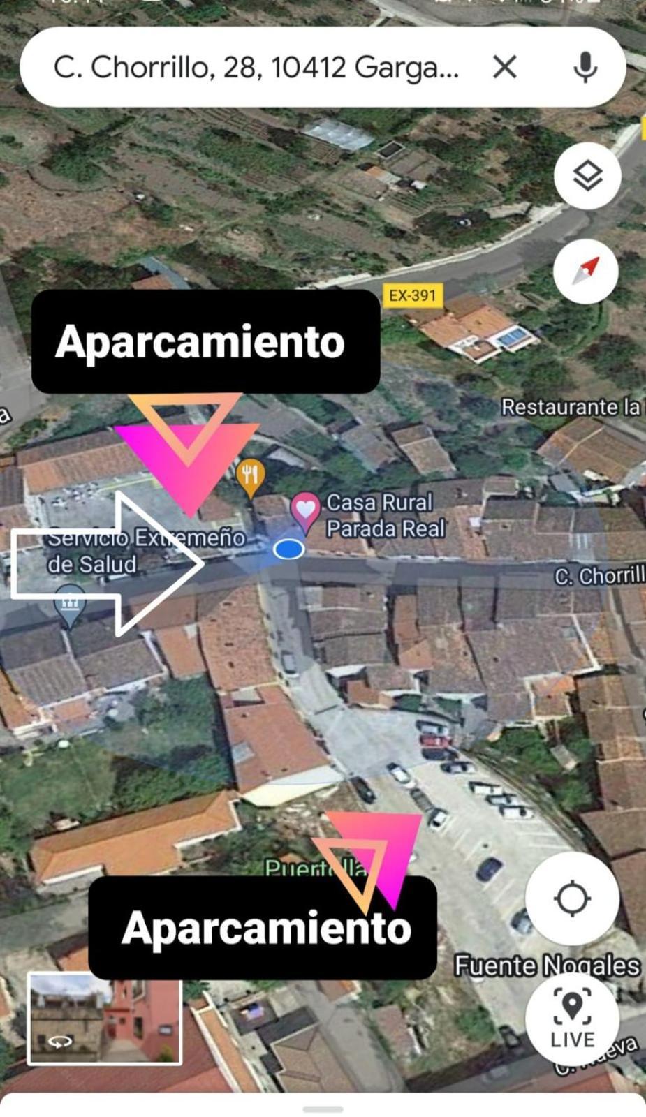Casa Rural Parada Real ガルガンタ・ラ・オジャ エクステリア 写真
